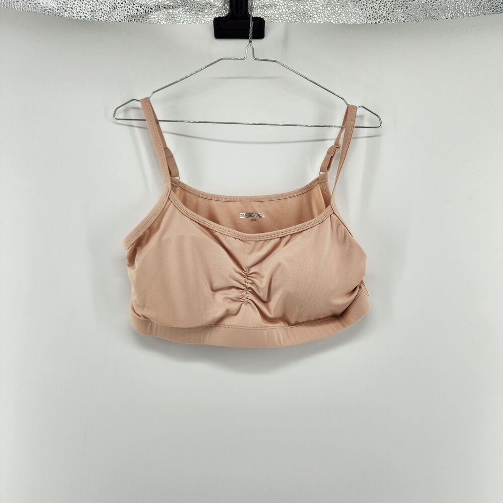 32 Degrees Cool Women's Beige XL Wicking Casual‎ Sports Bralette